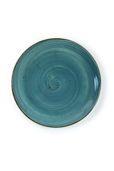 Set of 12 Casimir Teal Dinner Set- Set of 12