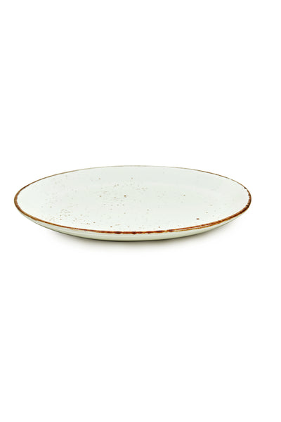 Oleg White Oval Platter