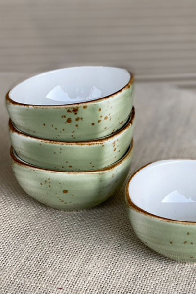 Ziva Teal Fruit Bowl- Set of 2