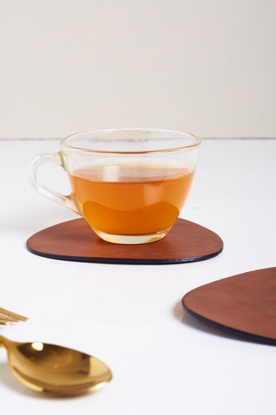 Jovan Brown Coaster- Set of 4